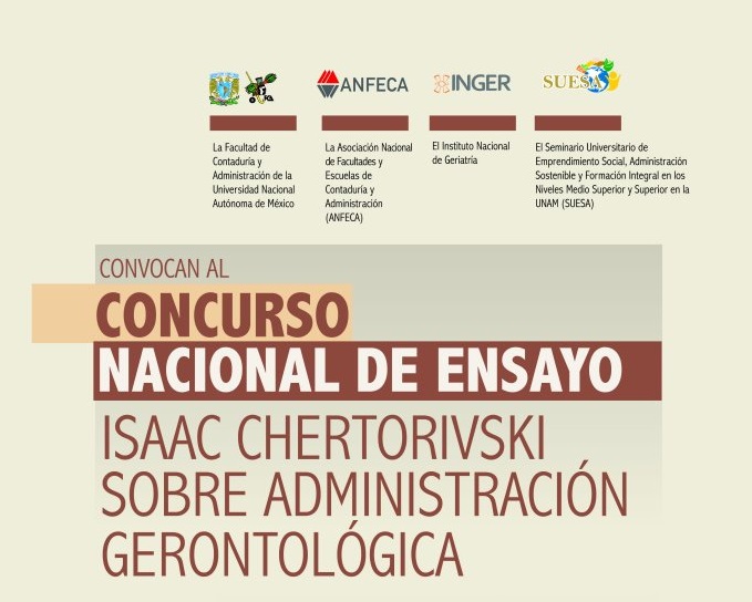 Concurso Nacional de Ensayo ISAAC CHERTORIVSKI sobre Administración Gerontológica