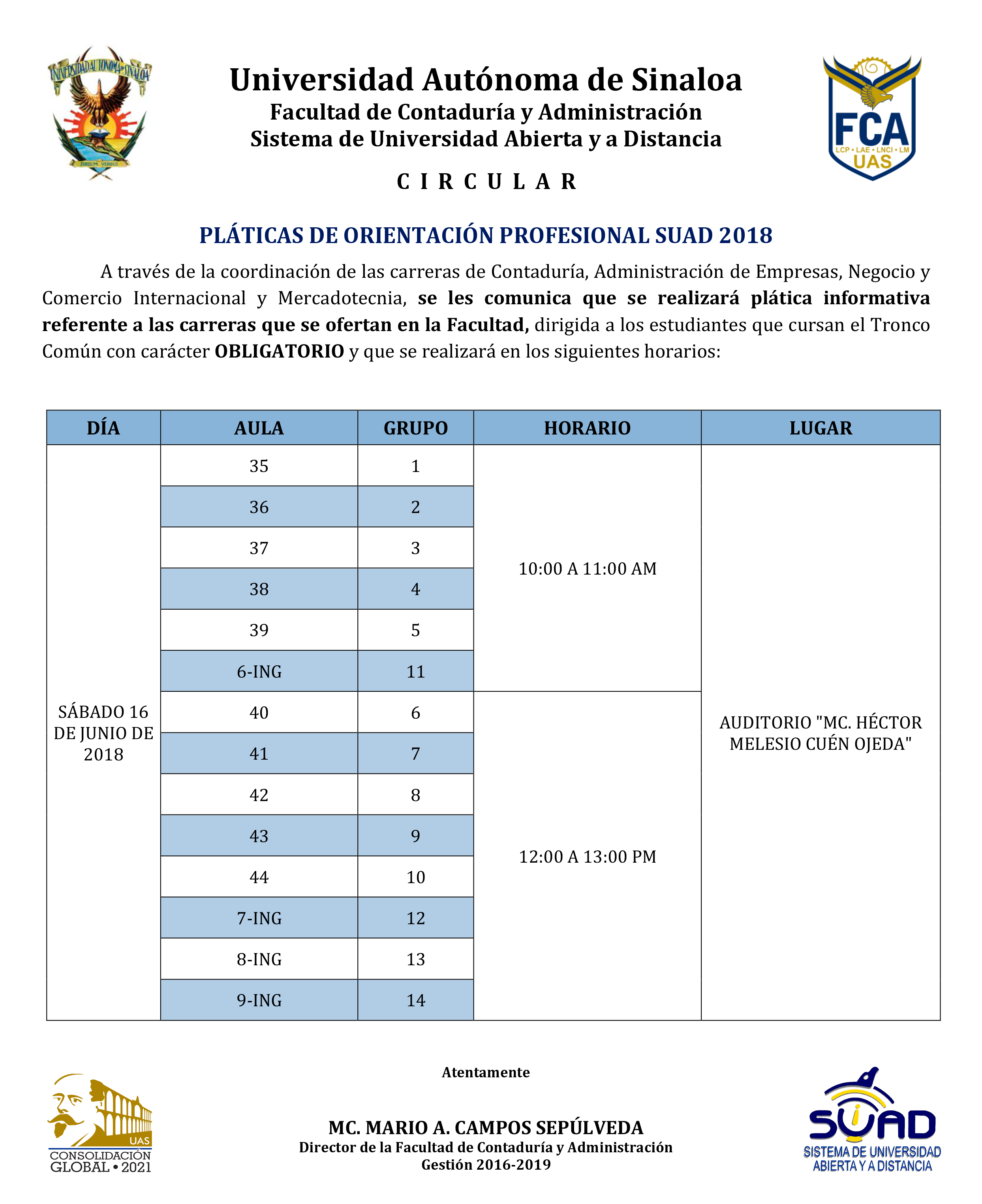 PLÁTICAS DE ORIENTACIÓN PROFESIONAL 2018 SUADok