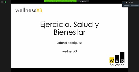 CONFERENCIA EJERCICIO, SALUD Y BIENESTAR